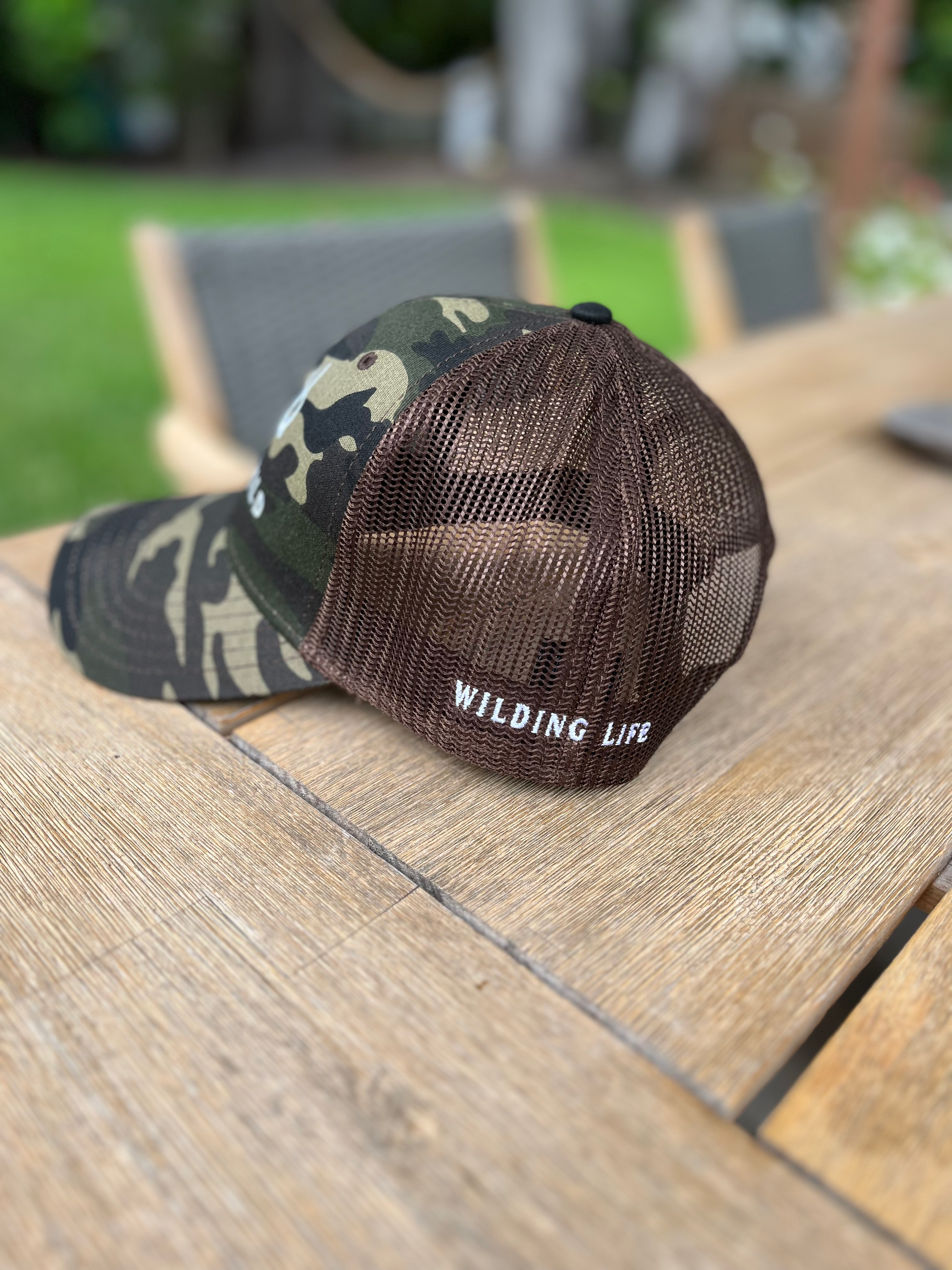 Stay Wild Camo Trucker Hat