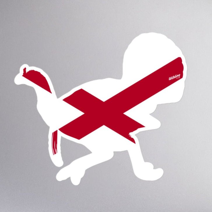 Alabama Turkey Decal - Wilding Life