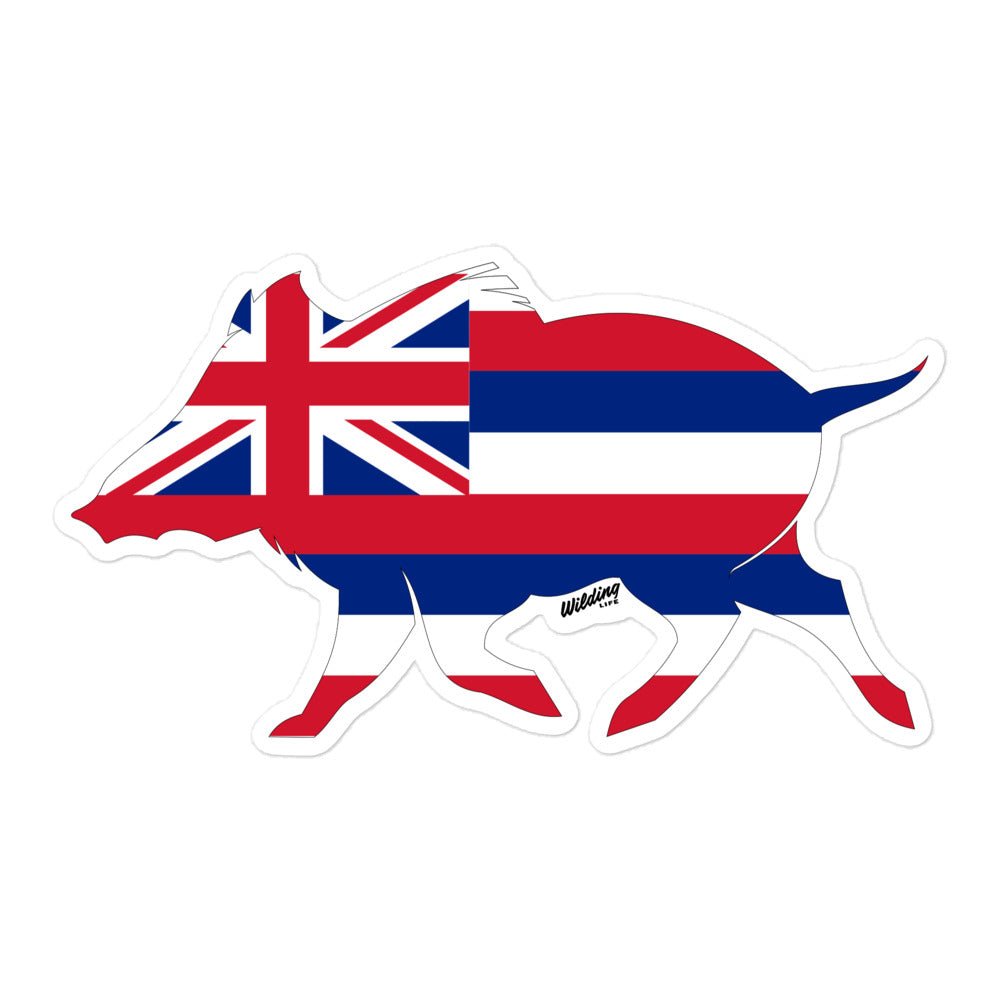 Hawaii Boar Decal - Wilding Life