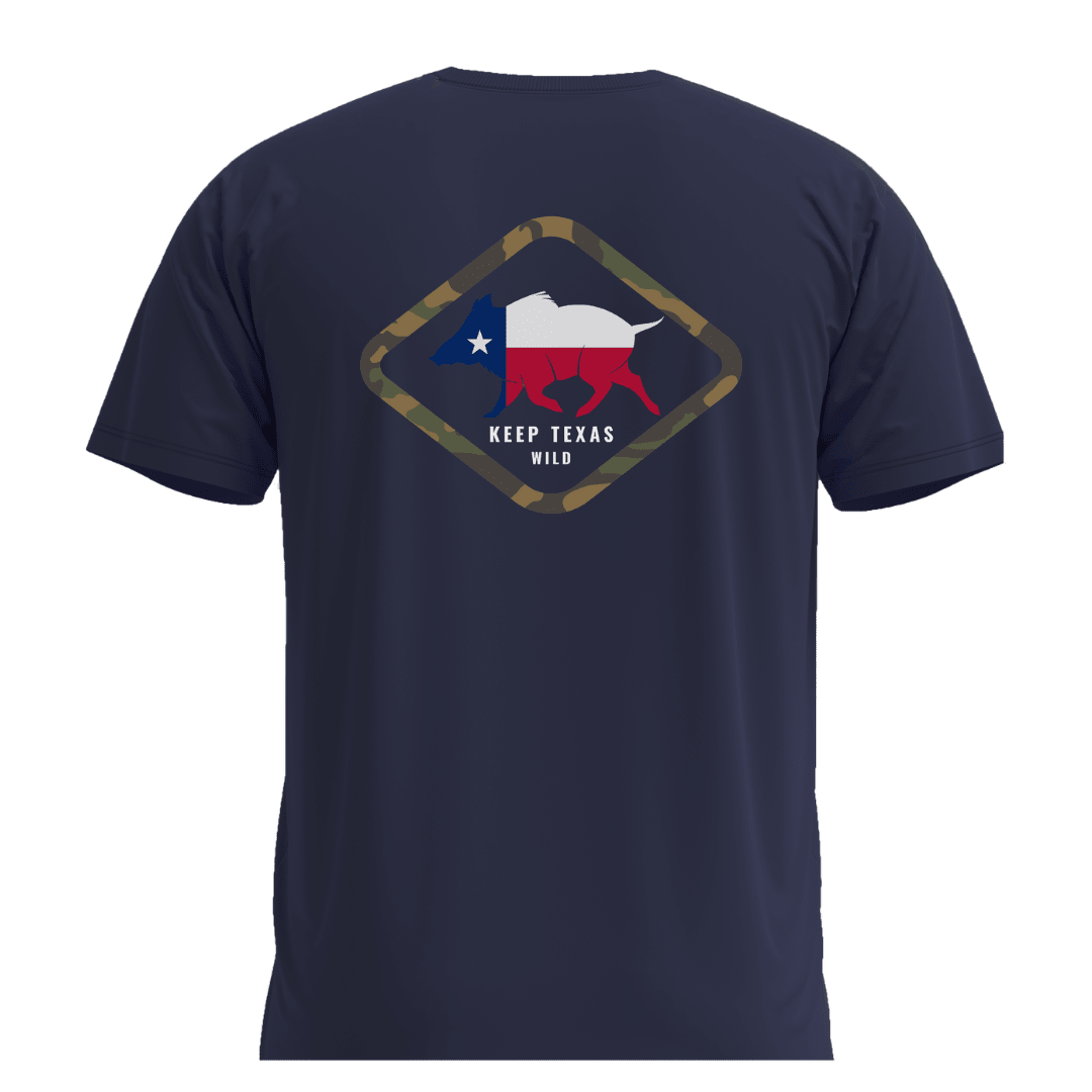 Keep Texas Wild Short Sleeve Performance Tee - Wilding Life