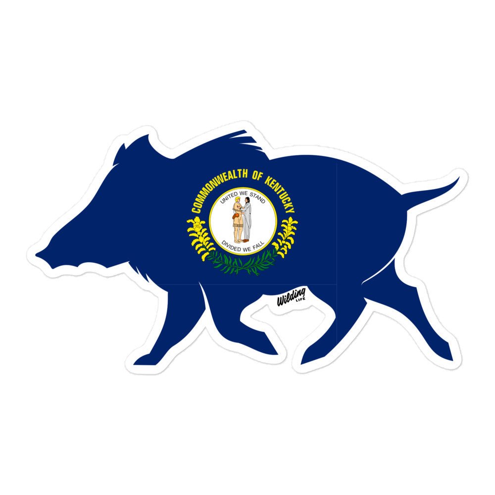 Kentucky Boar Decal - Wilding Life