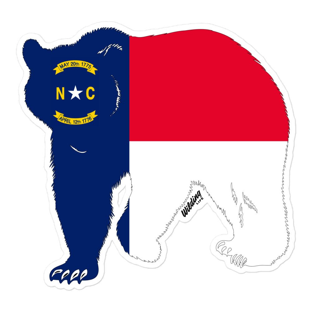 North Carolina Black Bear Decal - Wilding Life
