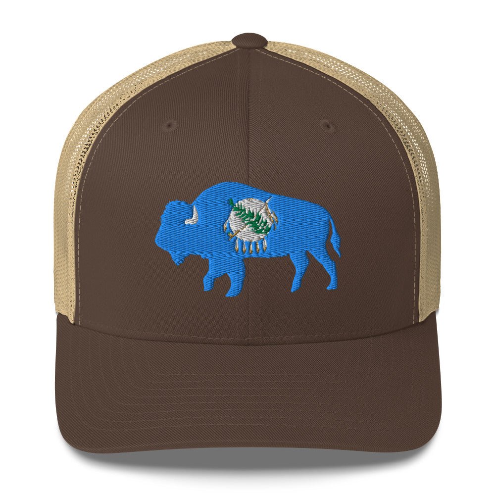 Oklahoma Buffalo Trucker Cap - Wilding Life