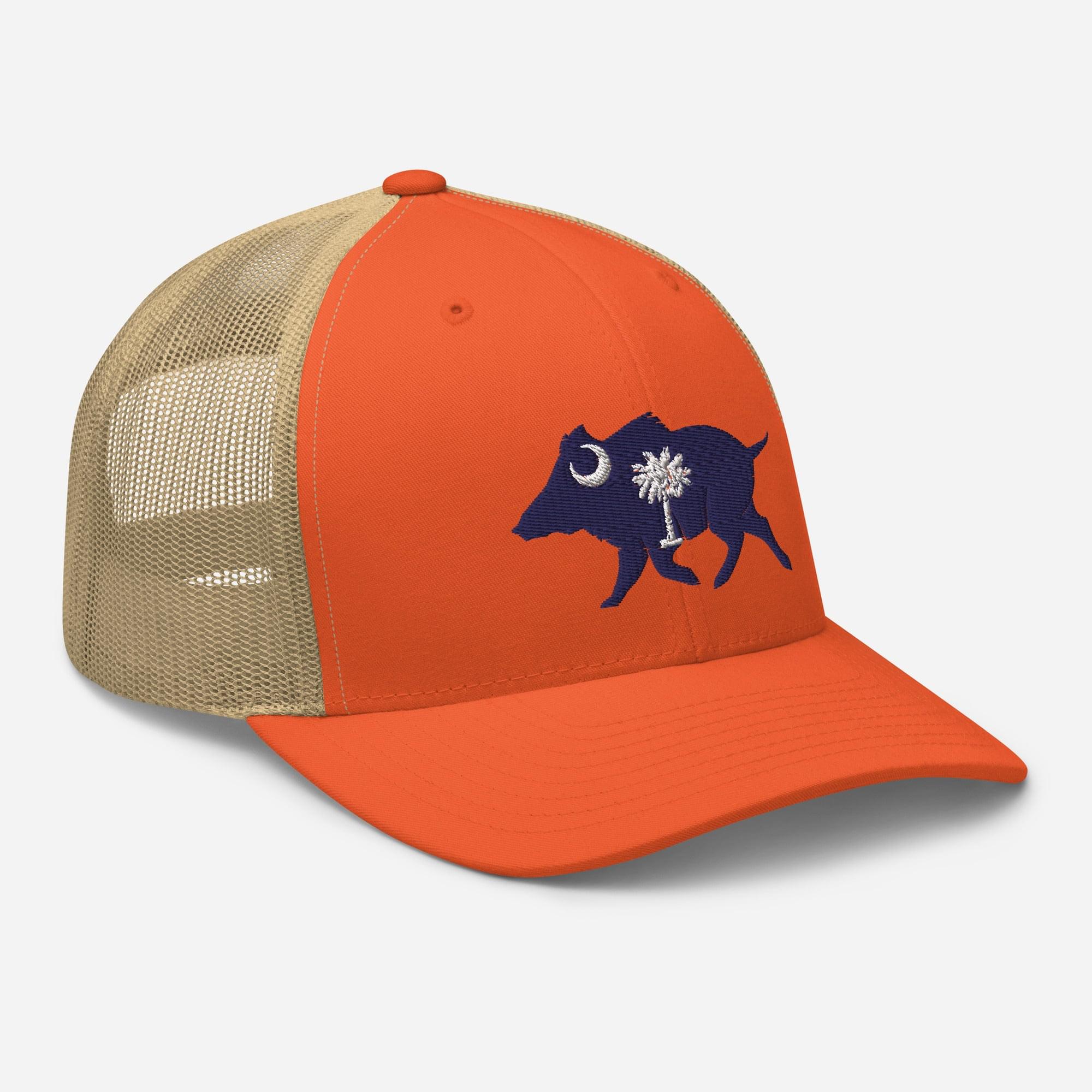 South Carolina Boar Trucker Hat - Wilding Life