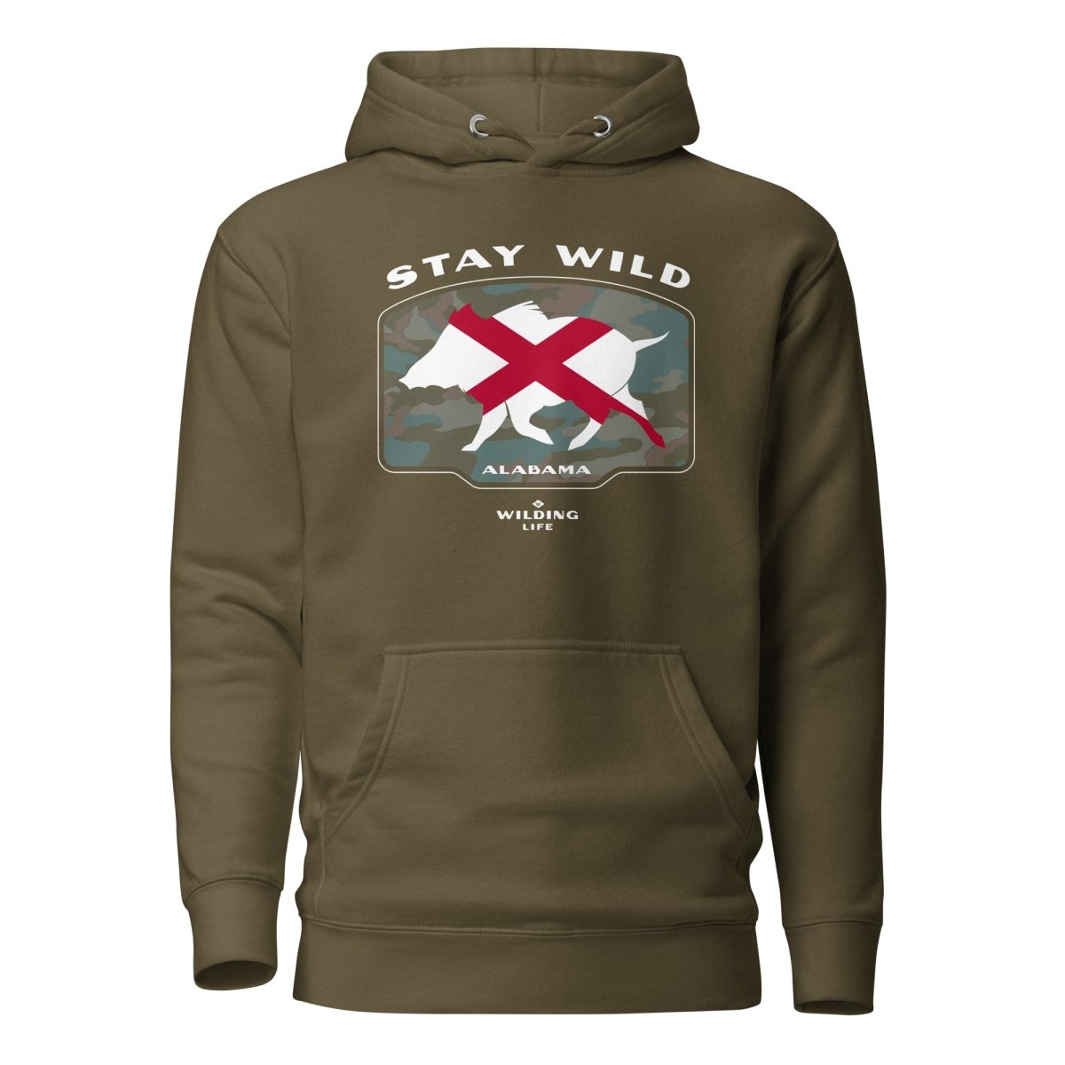 Stay Wild Alabama Hoodie - Wilding Life