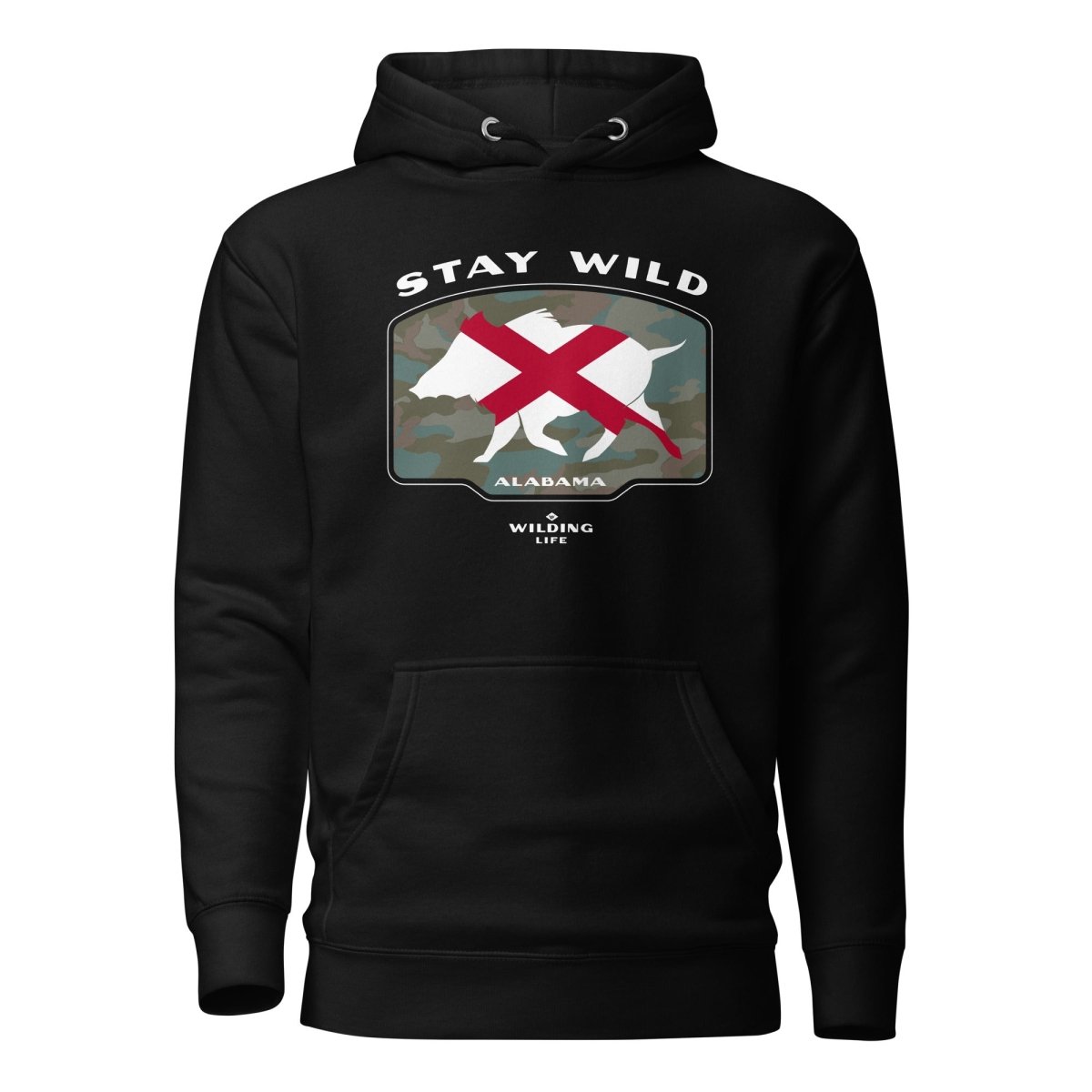 Stay Wild Alabama Hoodie - Wilding Life