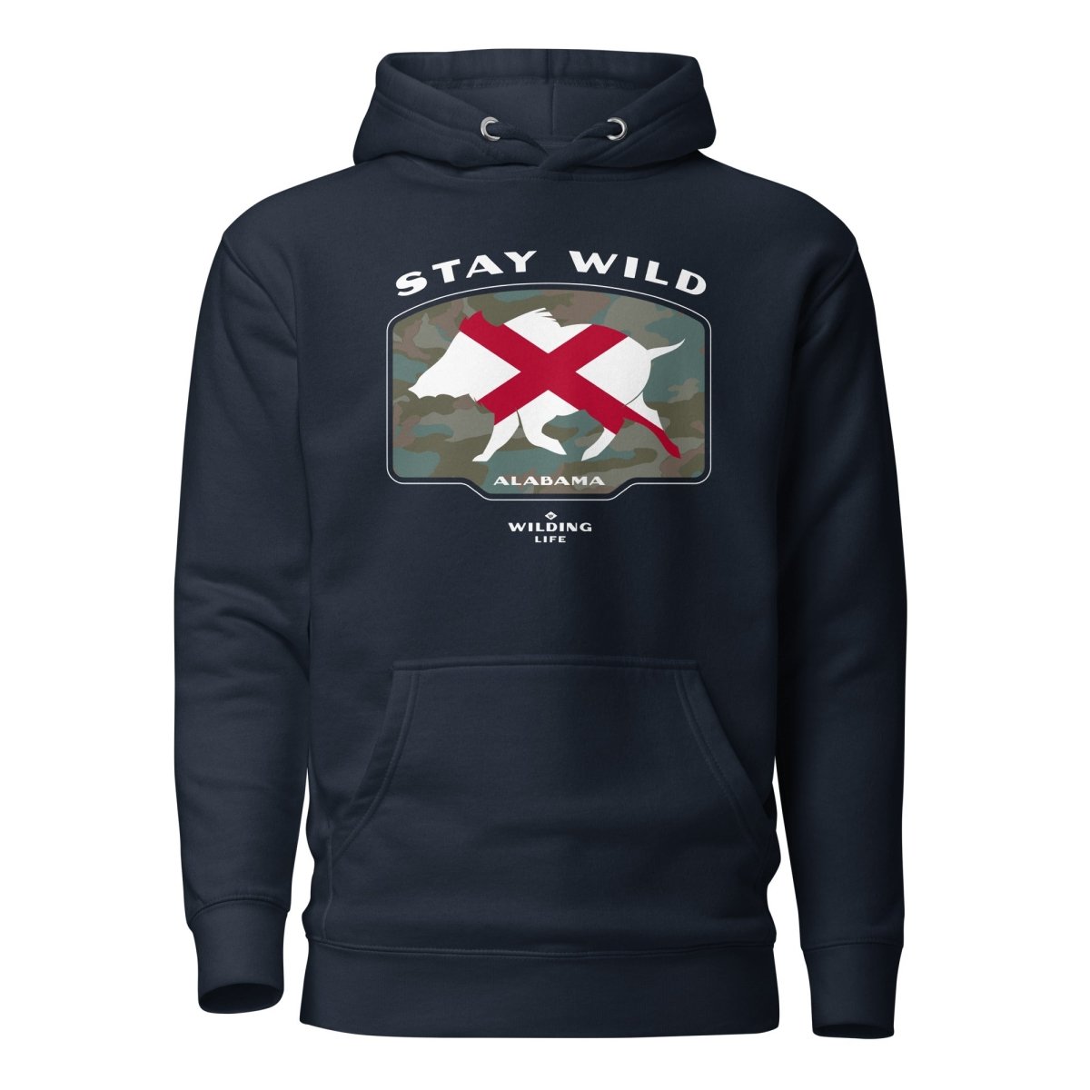 Stay Wild Alabama Hoodie - Wilding Life