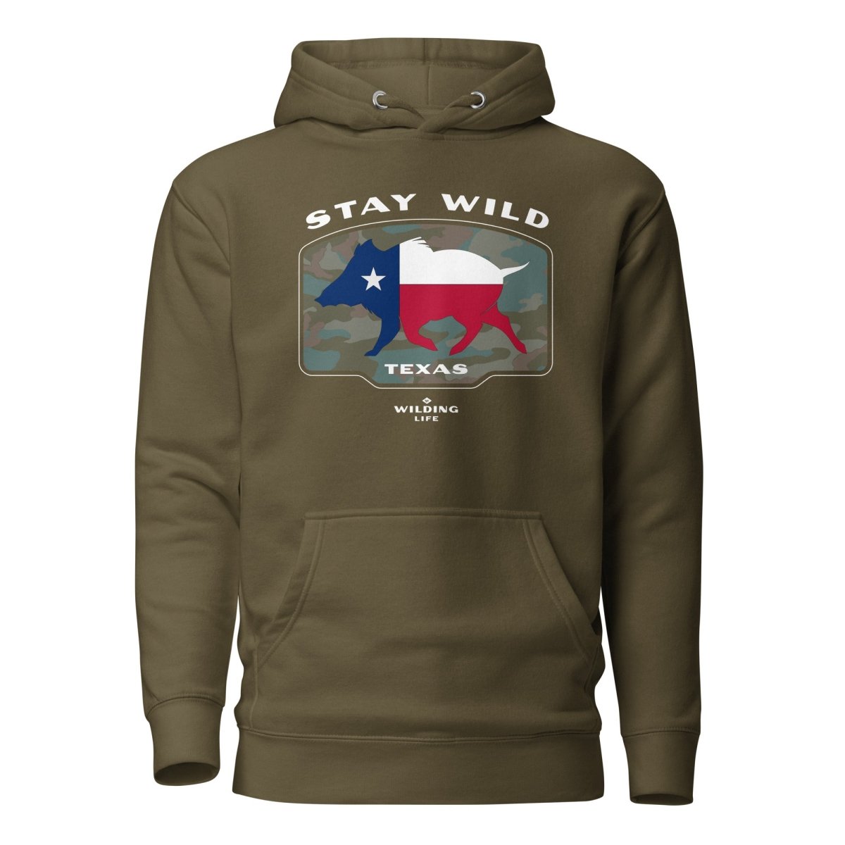 Stay Wild Texas Hoodie - Wilding Life