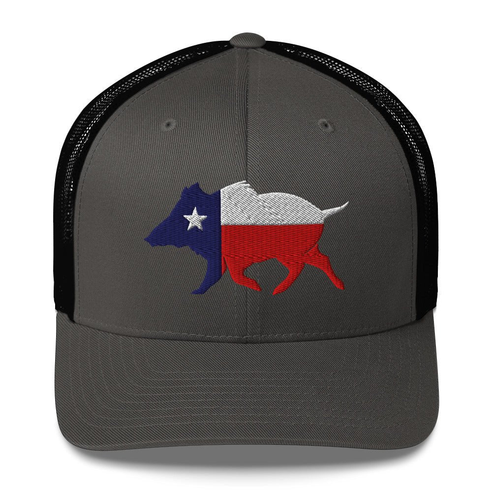 Texas Boar Trucker Cap - Wilding Life