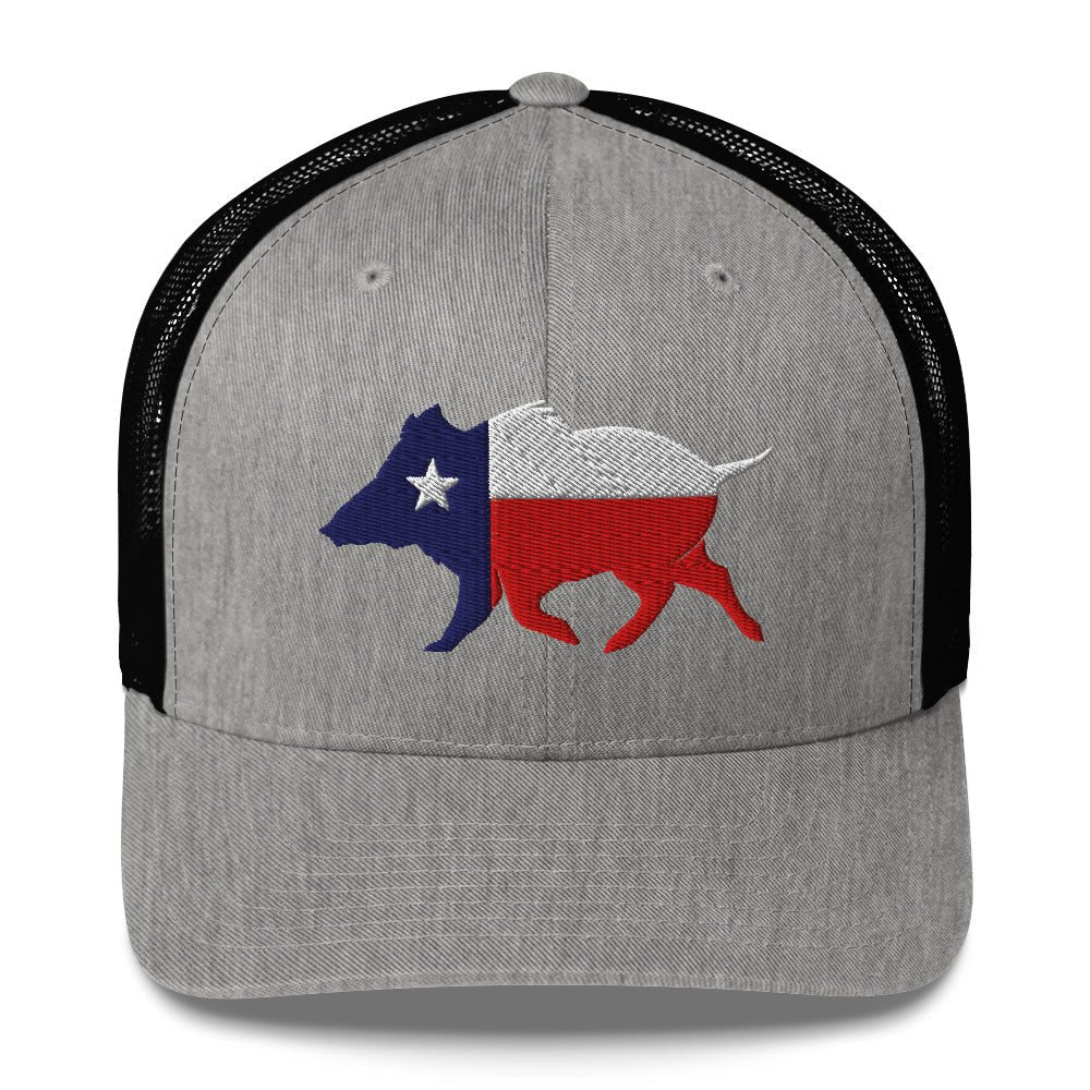Texas Boar Trucker Cap - Wilding Life