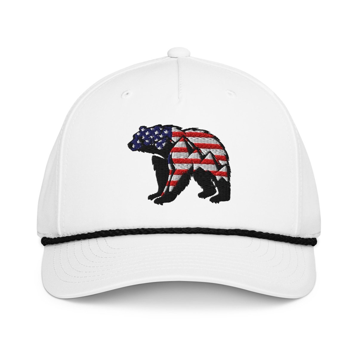 U.S.A. Mountain Bear Rope Hat - Wilding Life