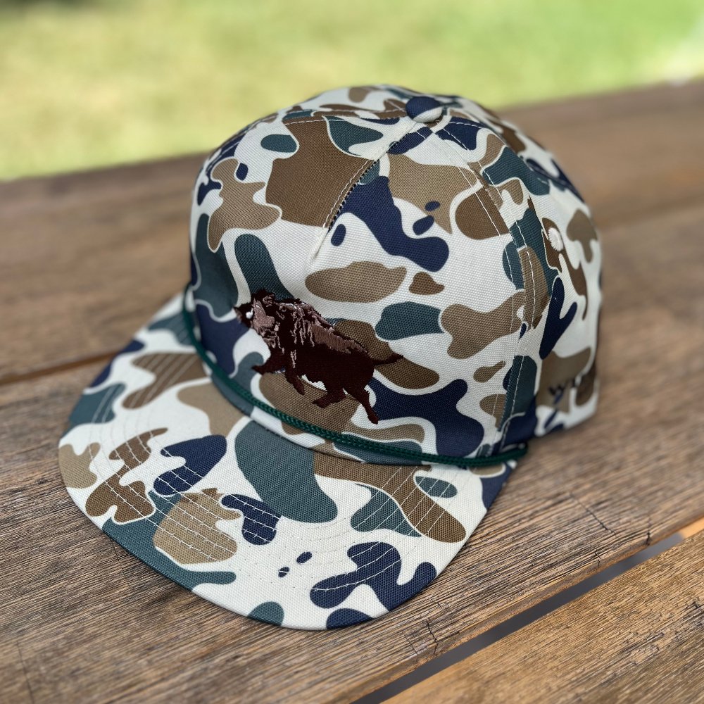 Wilding Life Camo Rope Hat - Wilding Life
