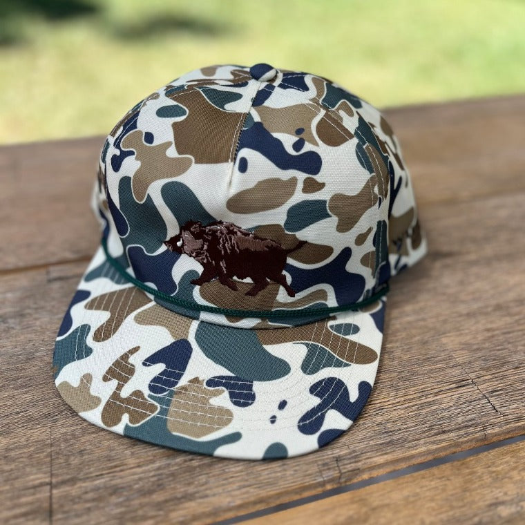 Wilding Life Camo Rope Hat - Wilding Life