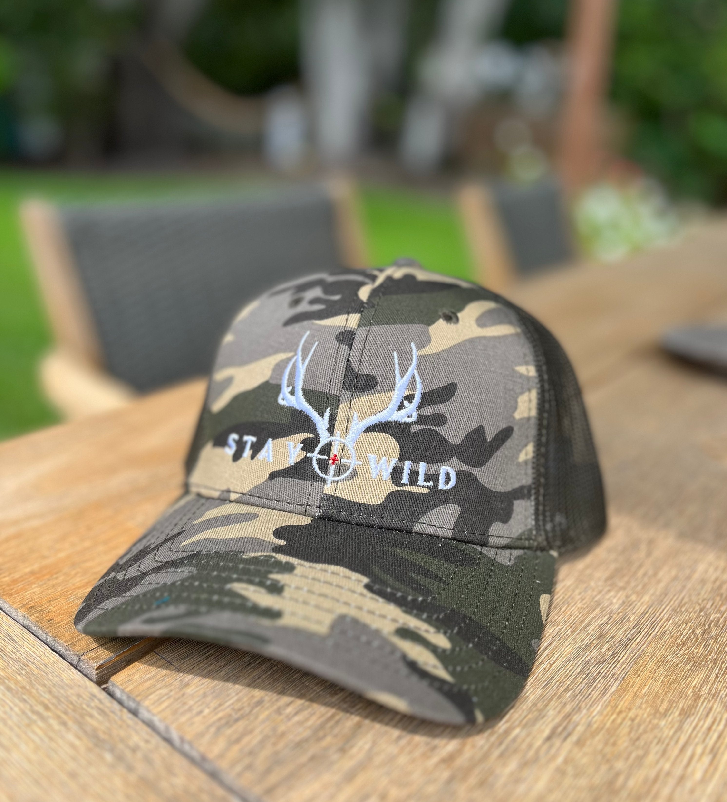 Stay Wild Camo Trucker Hat - Wilding Life
