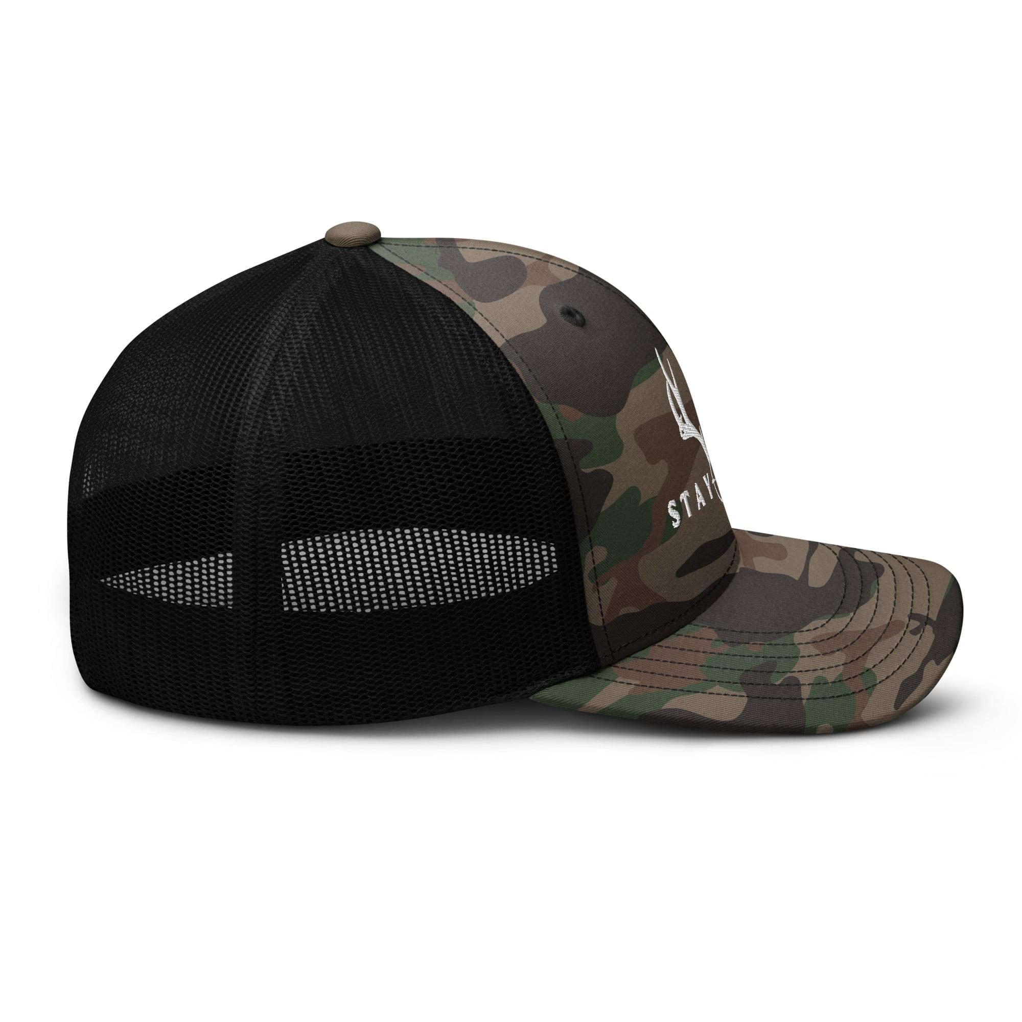 Stay Wild Camo Trucker Hat - Wilding Life