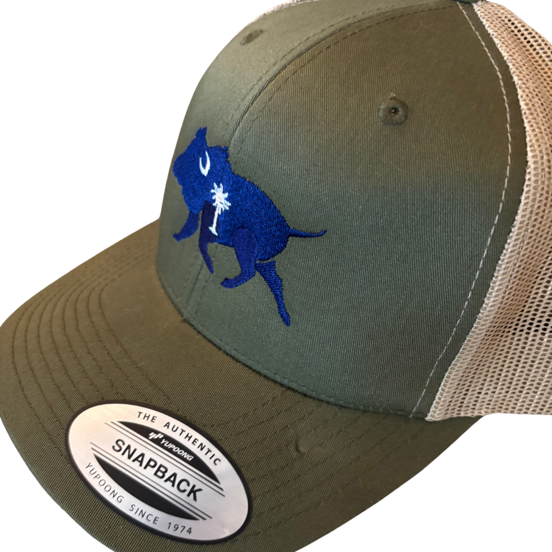 South Carolina Boar Embroidered Trucker Cap - SALE