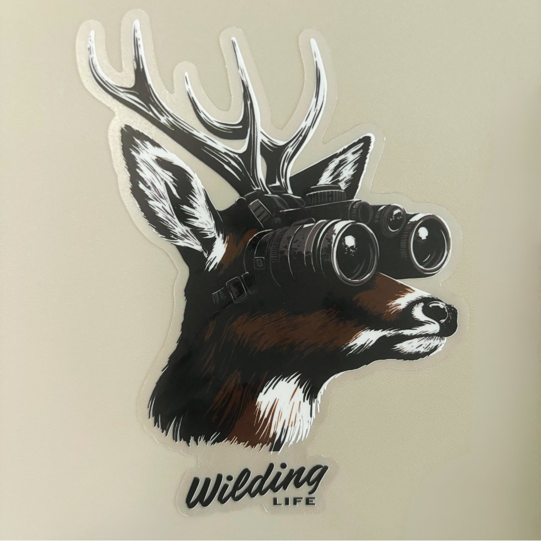 Deer Hunter Clear Cut Decal - Wilding Life