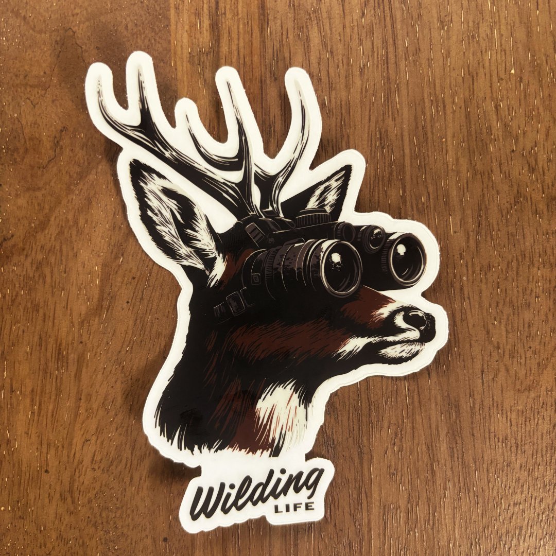 Deer Hunter Clear Cut Decal - Wilding Life