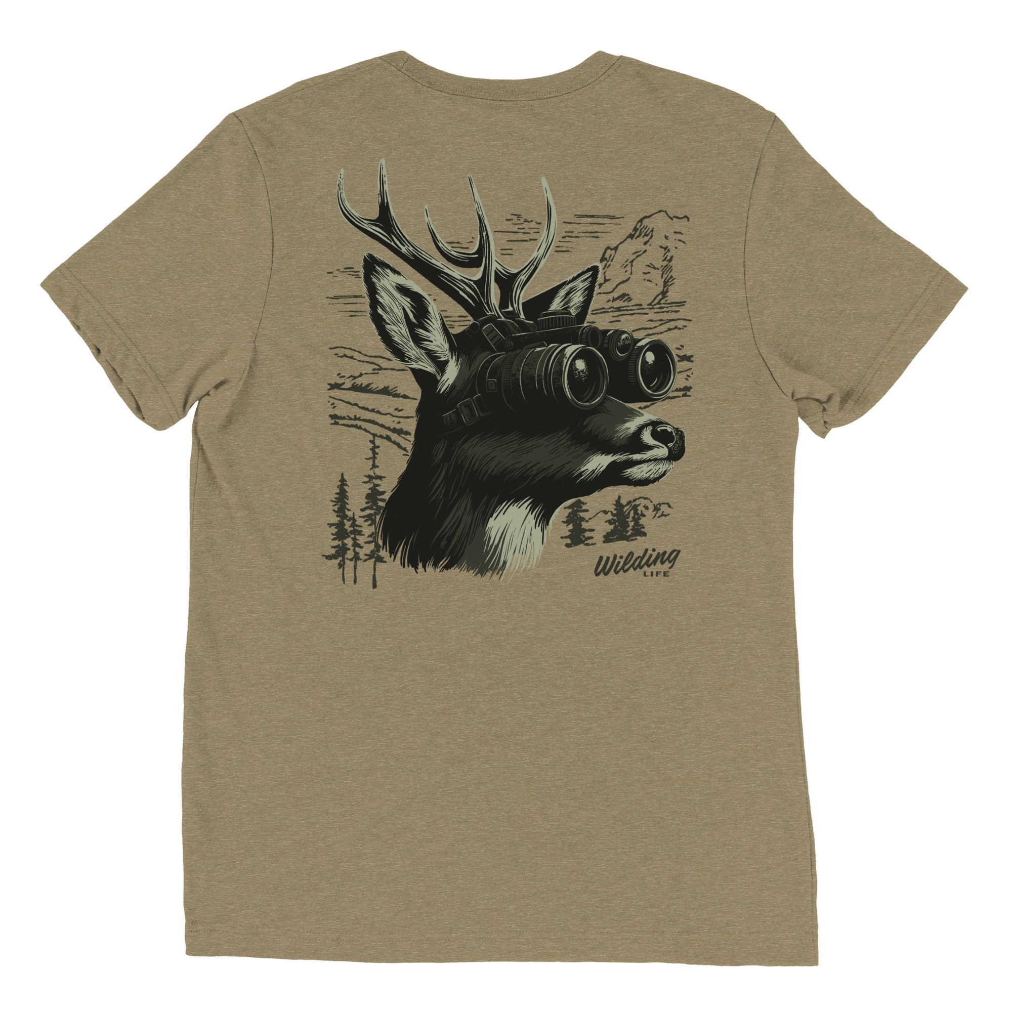 Deer Hunter Short Sleeve Triblend Tee - Wilding Life