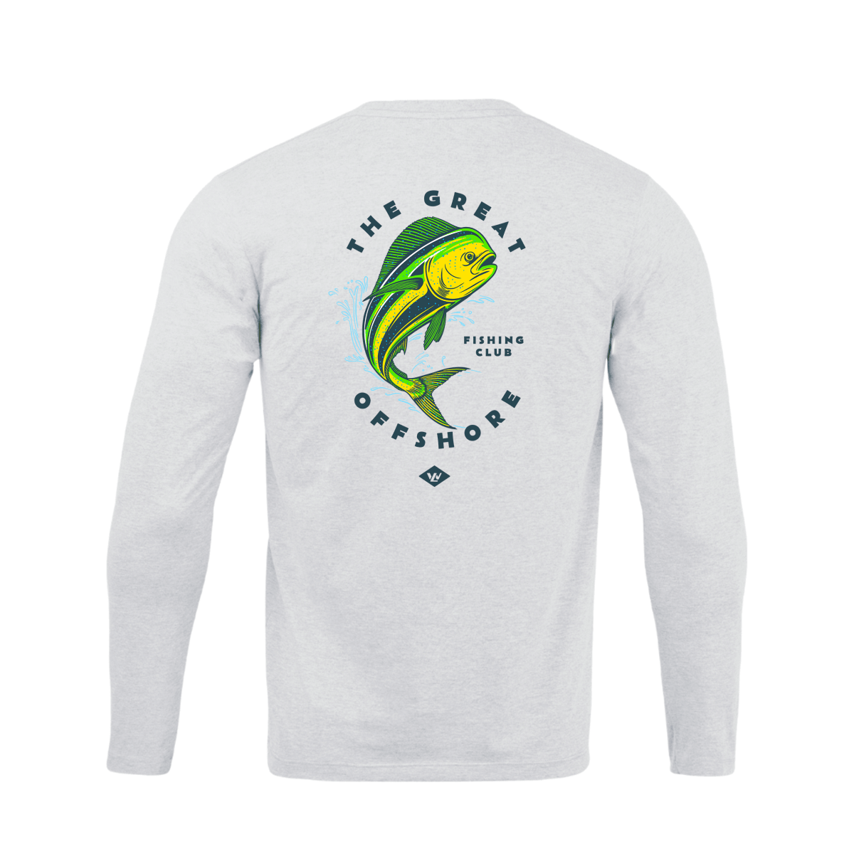 Great Offshore Fishing Club Long Sleeve Performance Shirt - Wilding Life