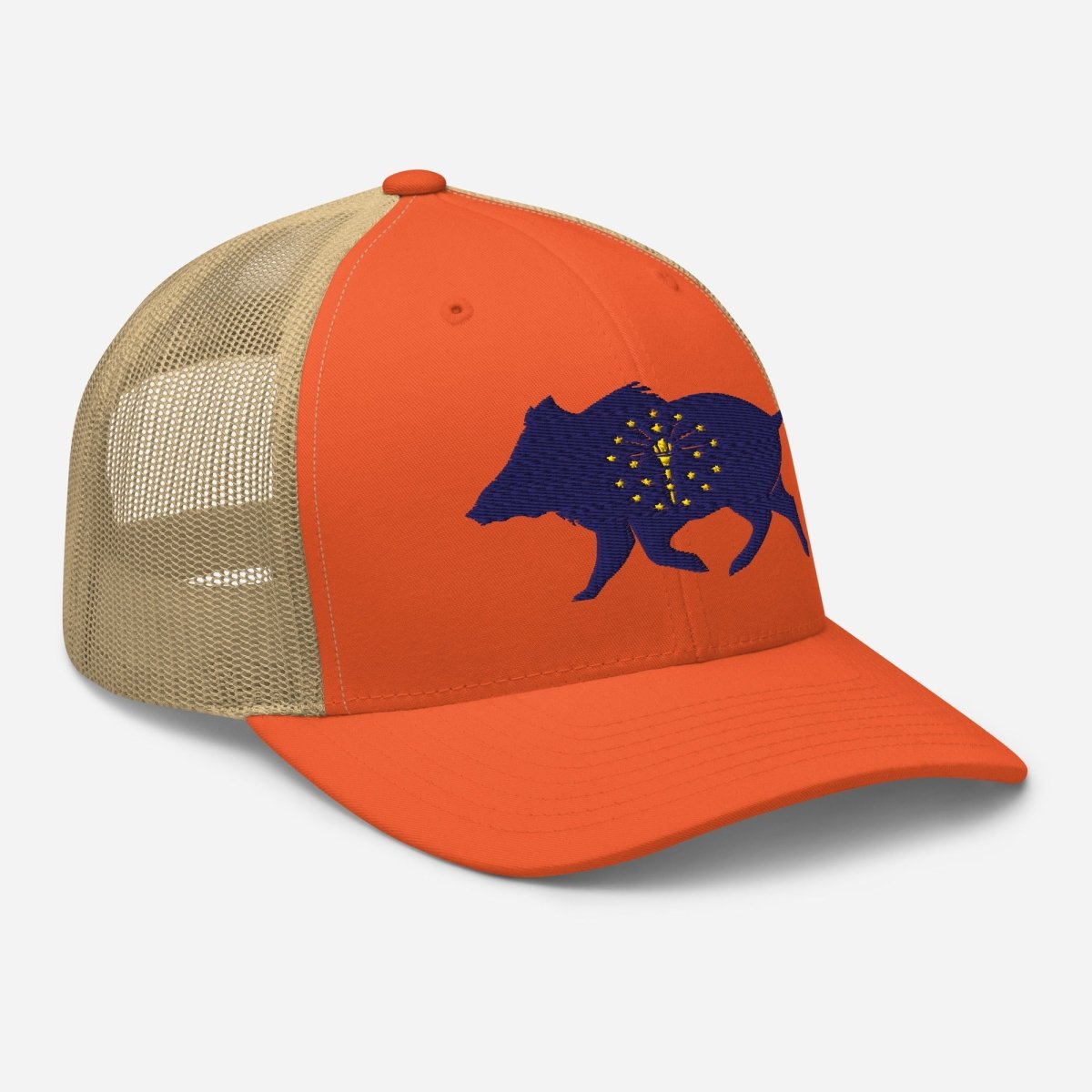 Indiana Boar Trucker Cap - Wilding Life