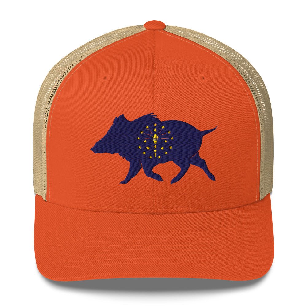 Indiana Boar Trucker Cap - Wilding Life