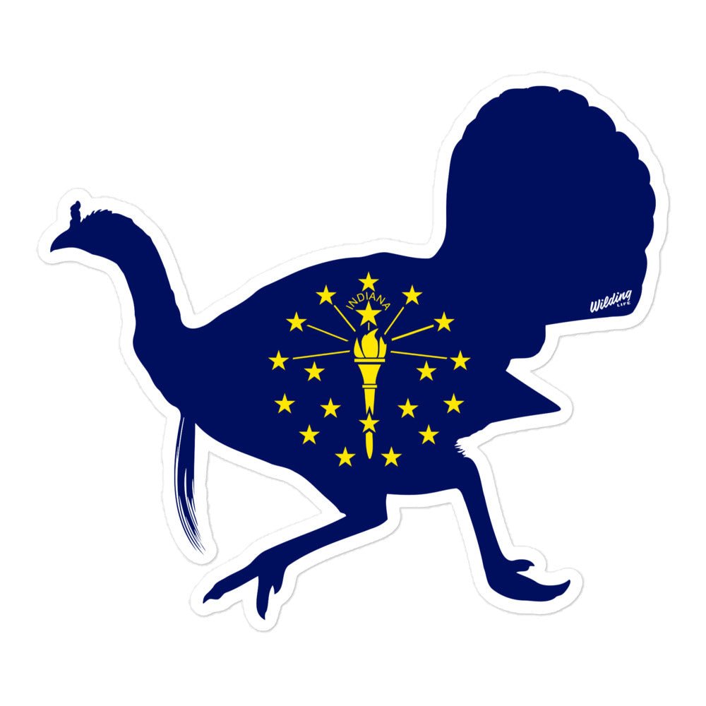 Indiana Turkey Decal - Wilding Life