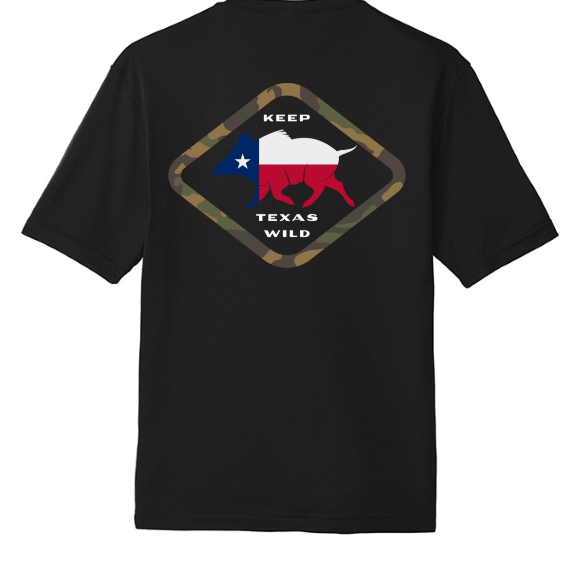 Keep Texas Wild Short Sleeve Performance Tee - Wilding Life