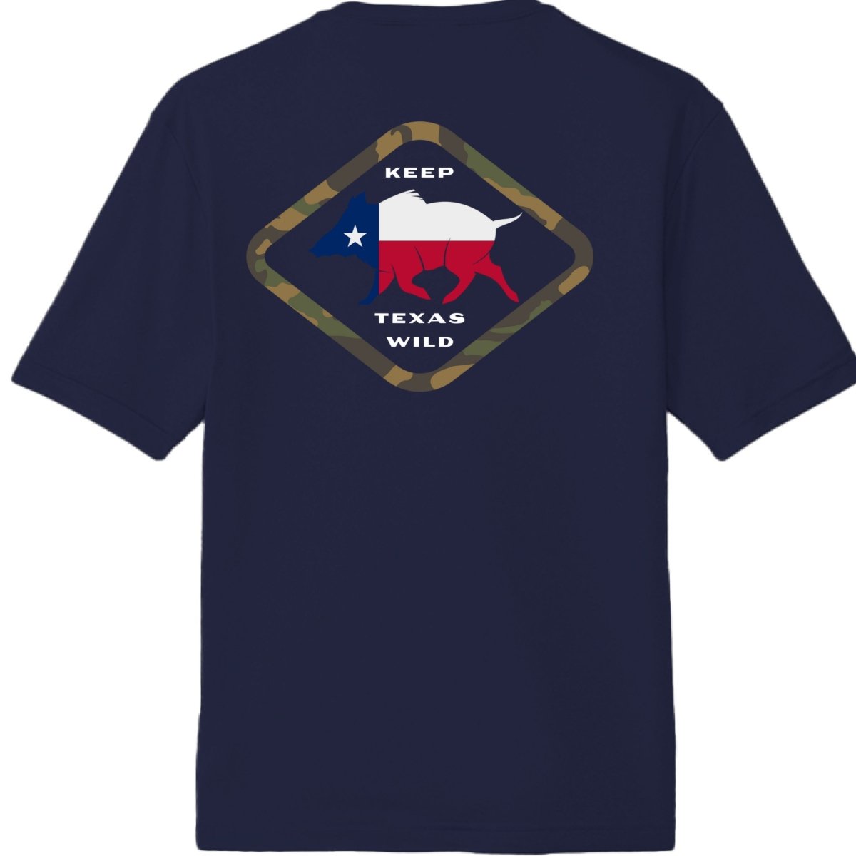 Keep Texas Wild Short Sleeve Performance Tee - Wilding Life