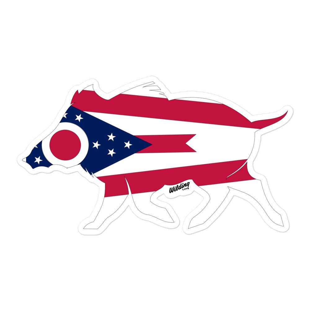 Ohio Boar Decal - Wilding Life