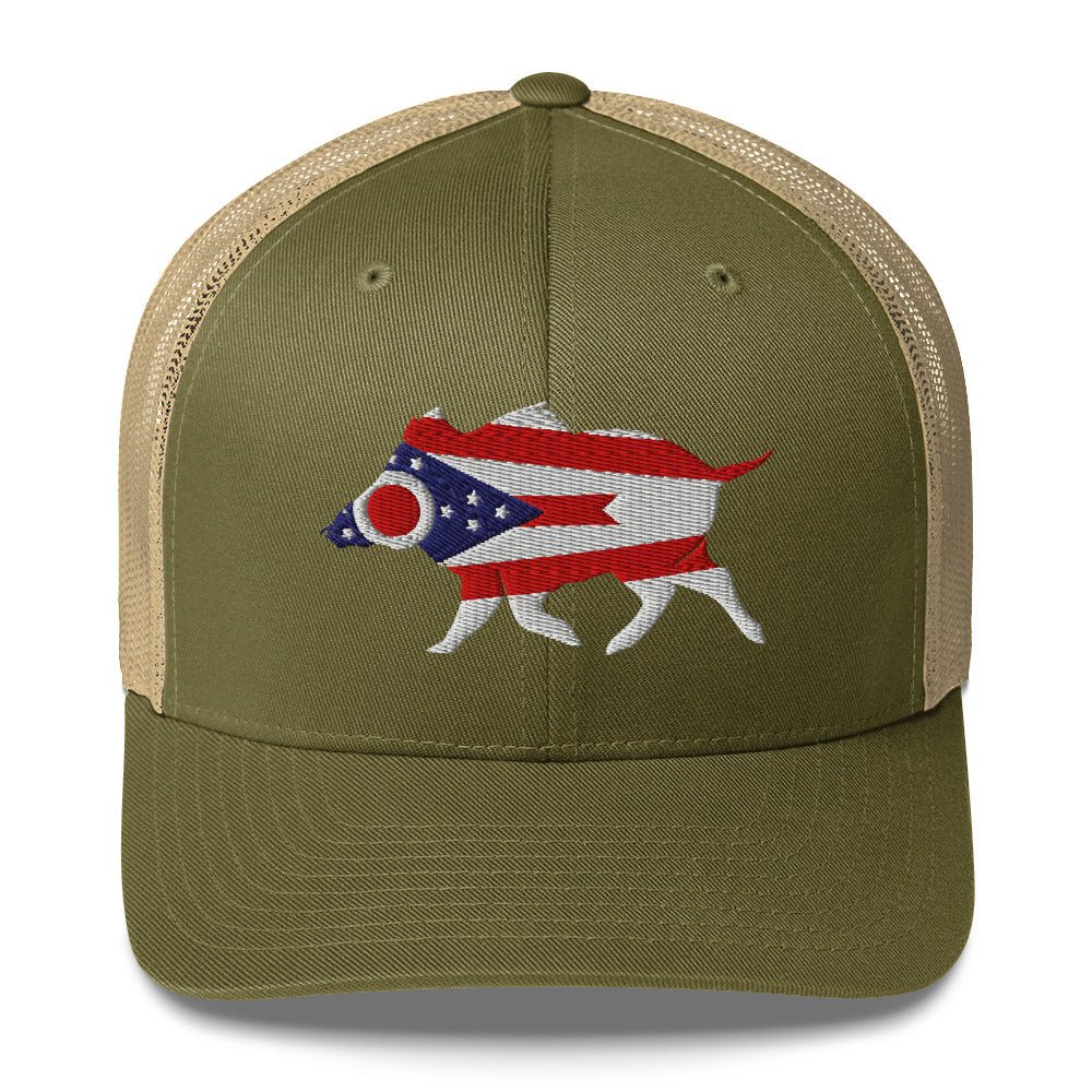 Ohio Boar Trucker Cap - Wilding Life