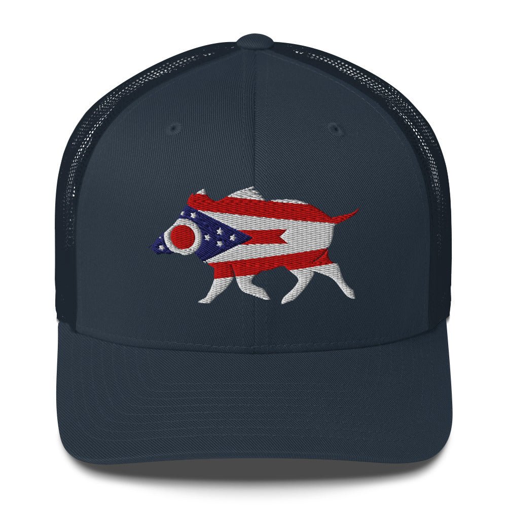 Ohio Boar Trucker Cap - Wilding Life