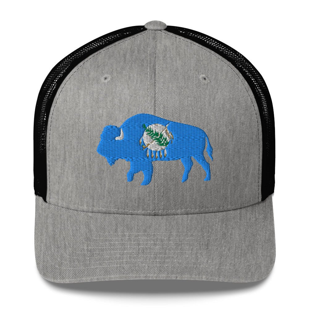 Oklahoma Buffalo Trucker Cap - Wilding Life