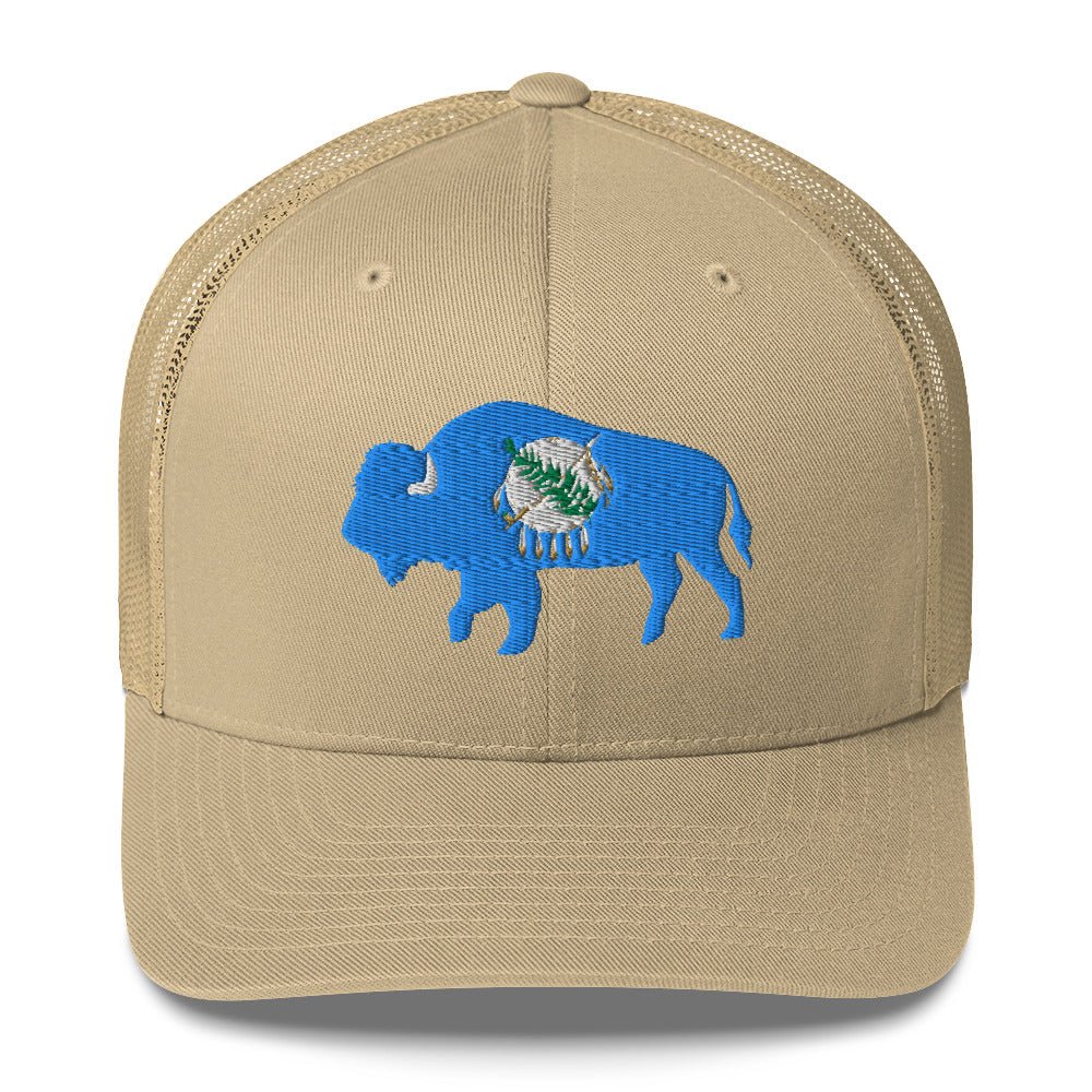 Oklahoma Buffalo Trucker Cap - Wilding Life
