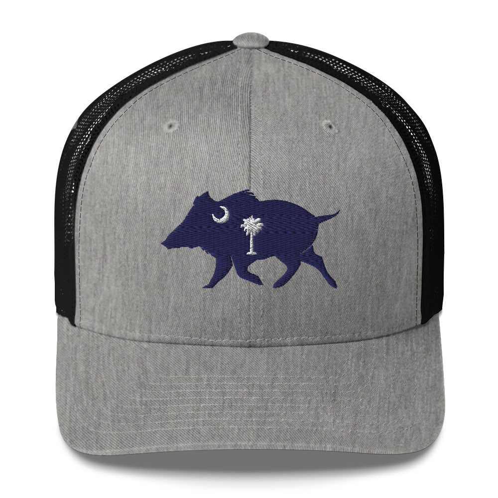 South Carolina Boar Trucker Hat - Wilding Life
