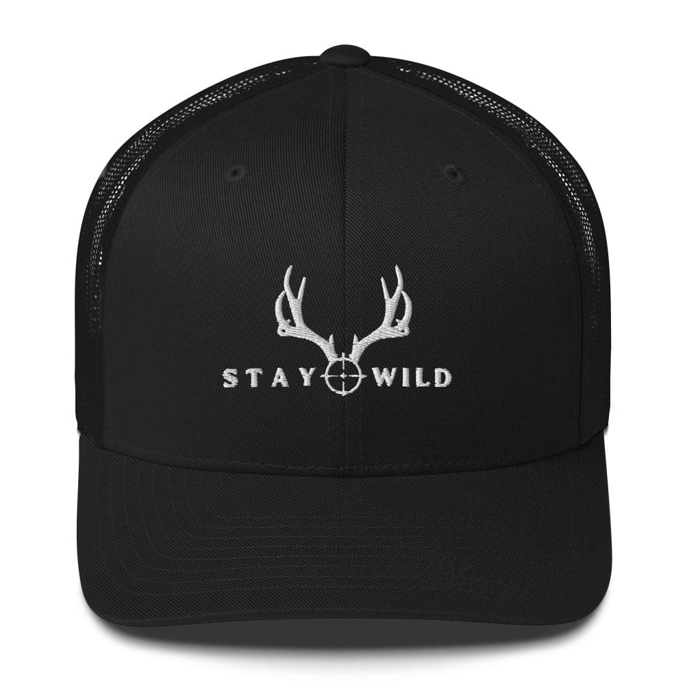 Stay Wild Embroidered Trucker Cap - Wilding Life