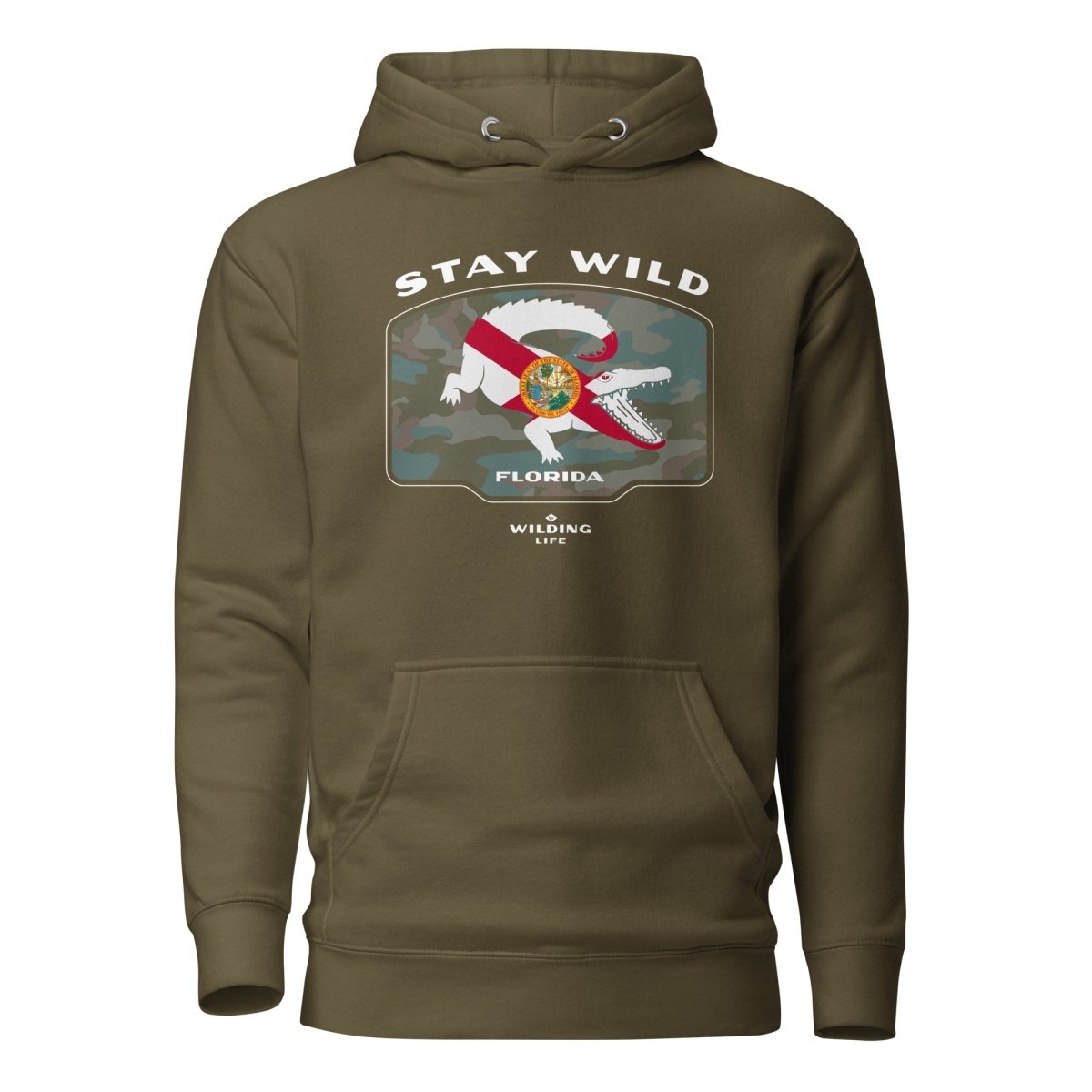Stay Wild Florida Gator Hoodie - Wilding Life