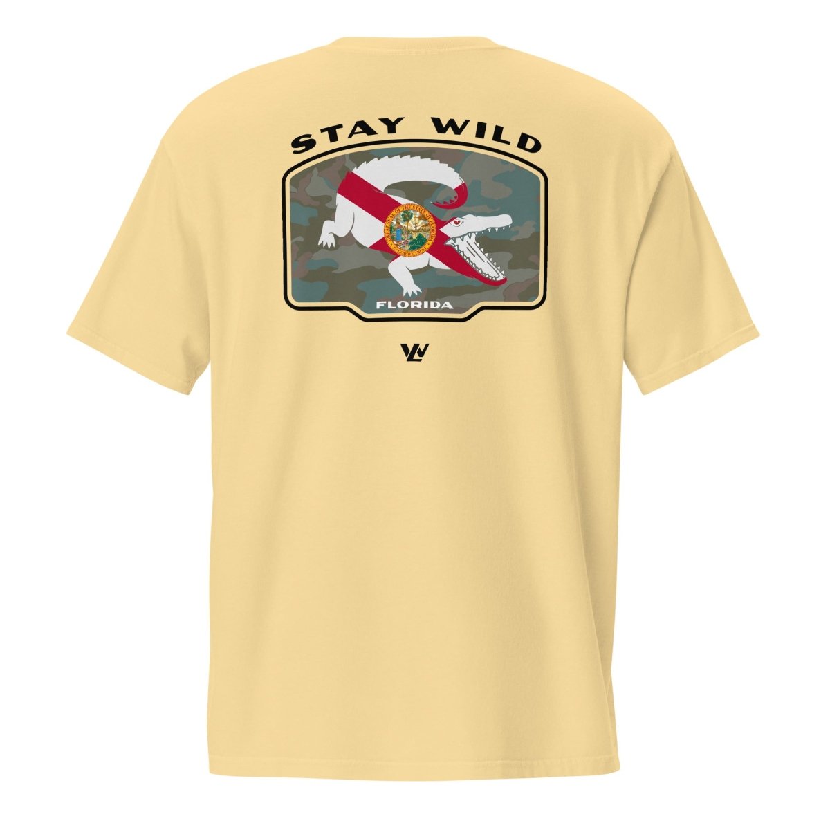 Stay Wild Florida Gator Pocket T-Shirt - Wilding Life