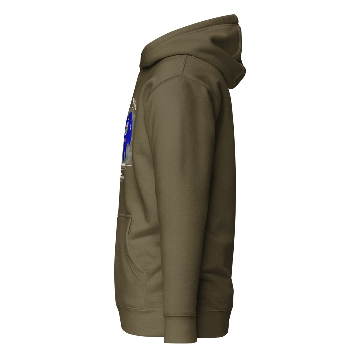 Stay Wild Kansas Bison Hoodie - Wilding Life
