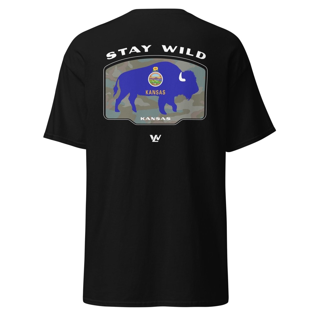Stay Wild Kansas Bison T-Shirt - Wilding Life