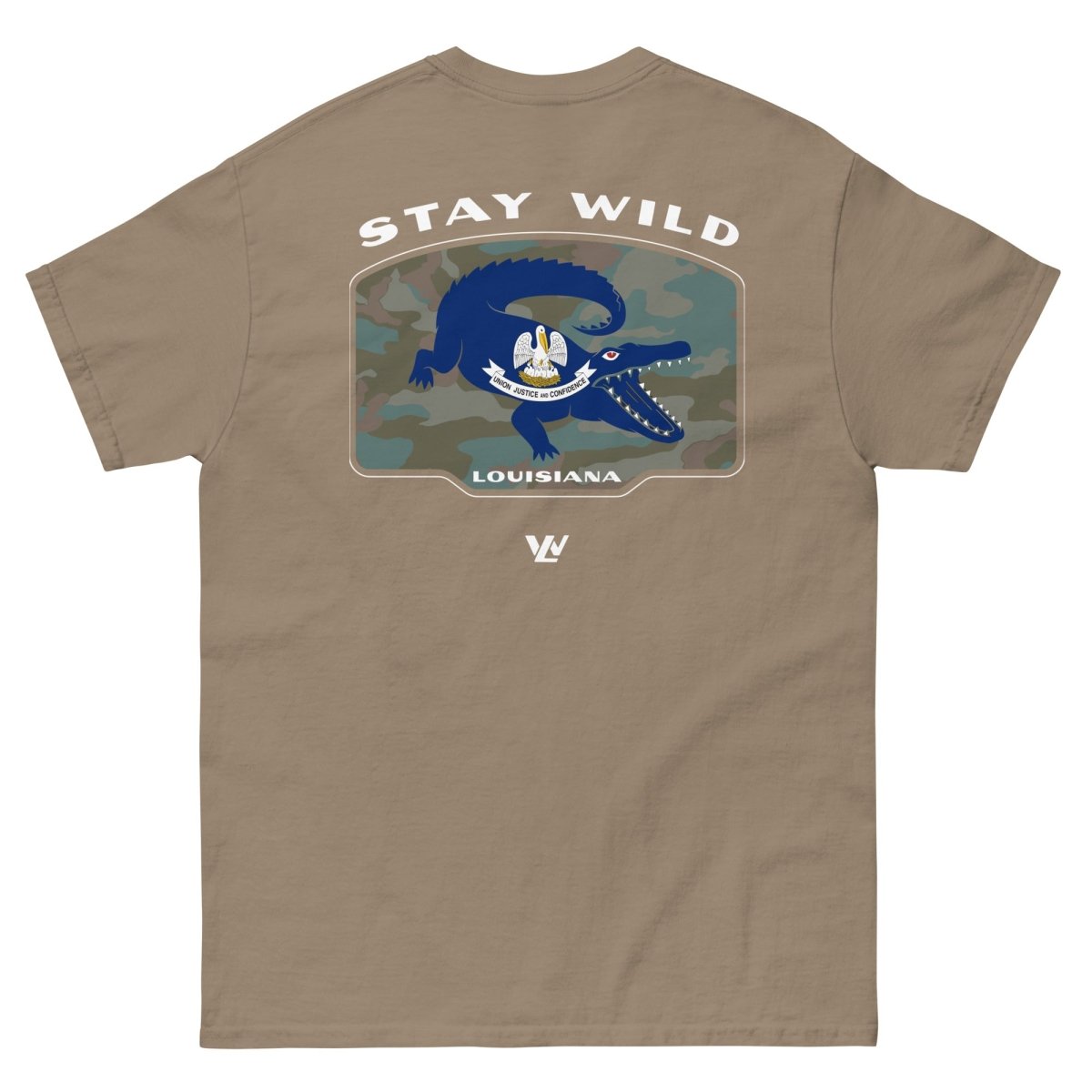 Stay Wild Louisiana Gator T-Shirt - Wilding Life