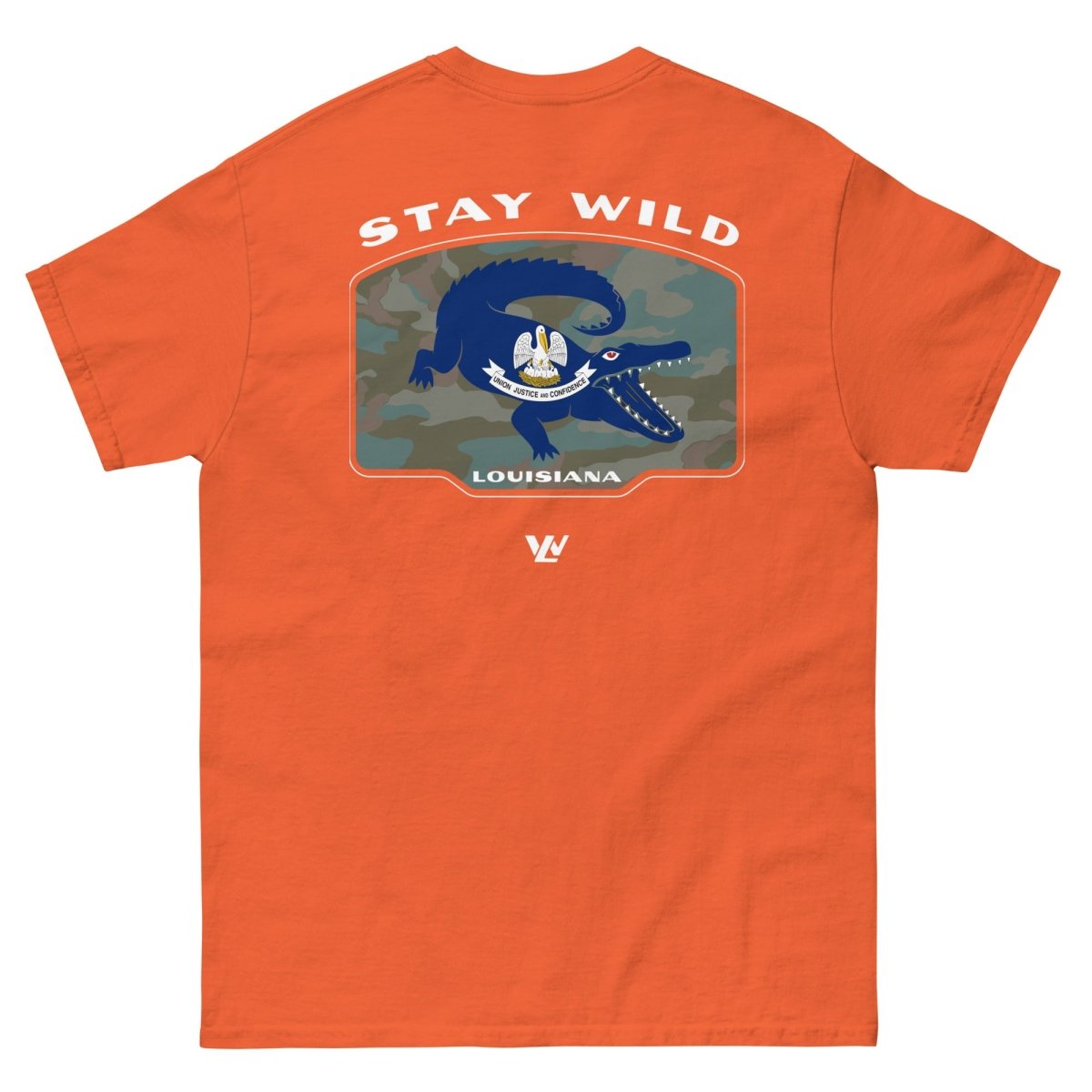 Stay Wild Louisiana Gator T-Shirt - Wilding Life