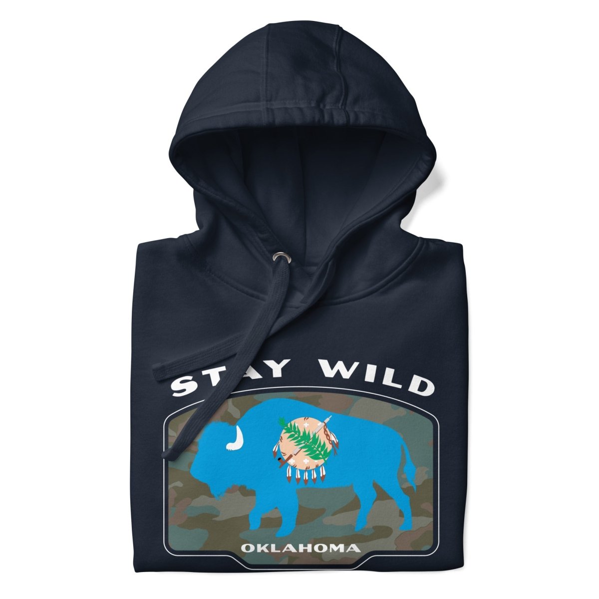 Stay Wild Oklahoma Buffalo Hoodie - Wilding Life