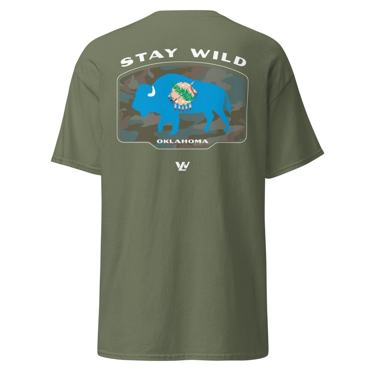 Stay Wild Oklahoma Buffalo T-Shirt - Wilding Life