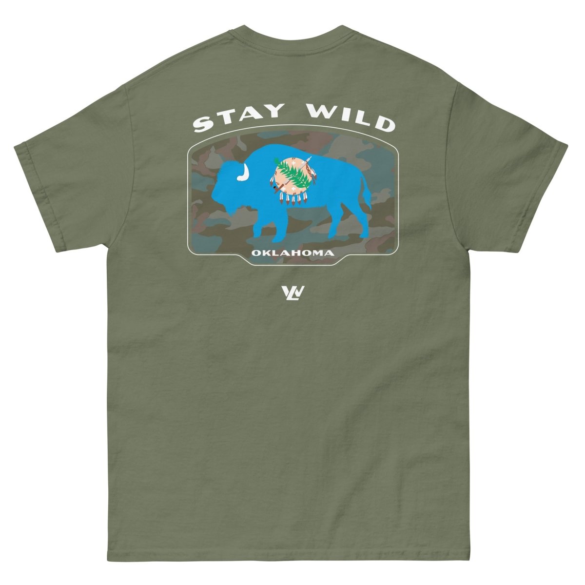 Stay Wild Oklahoma Buffalo T-Shirt - Wilding Life