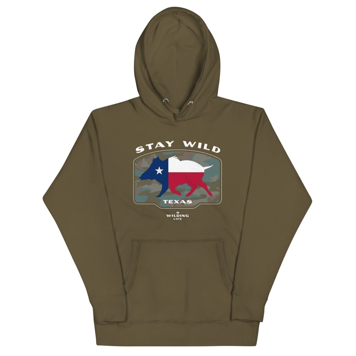 Stay Wild Texas Hoodie - Wilding Life