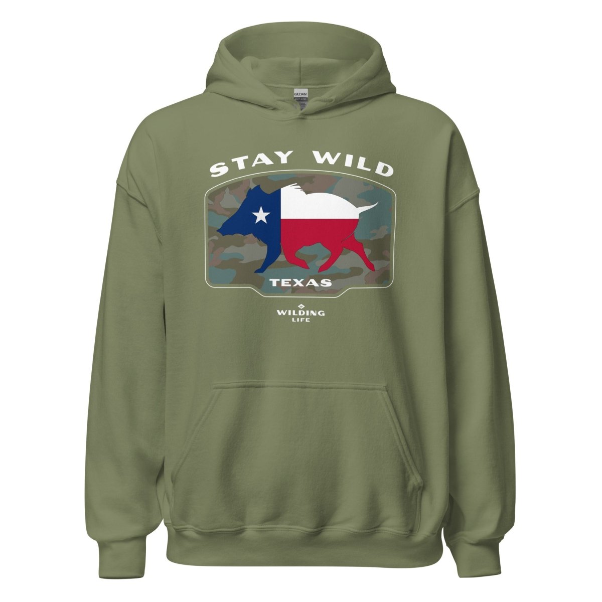 Stay Wild Texas Hoodie - Wilding Life