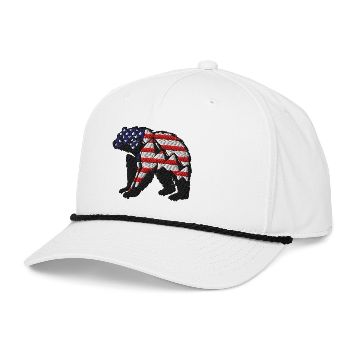 U.S.A. Mountain Bear Rope Hat - Wilding Life