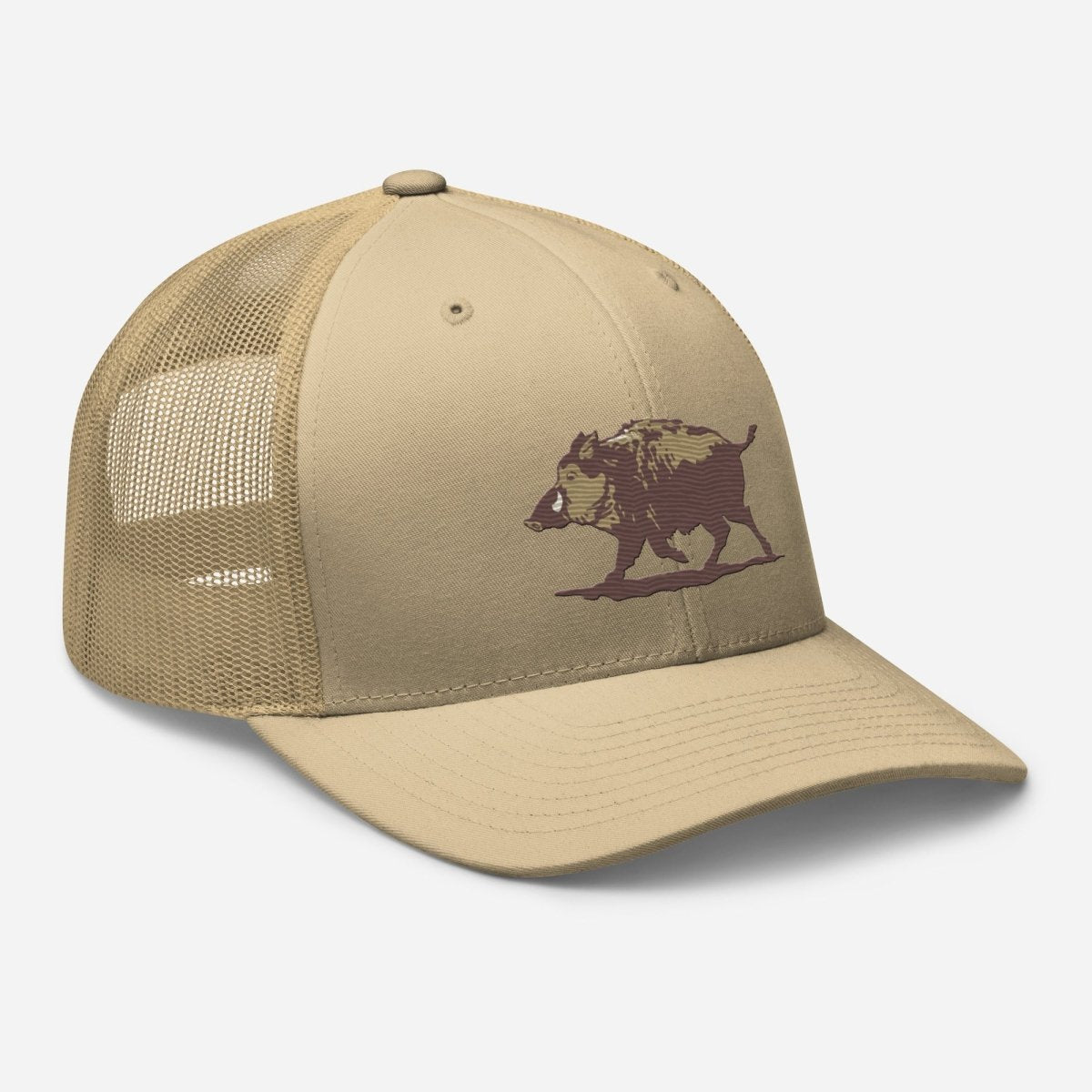 Wilding Boar Embroidered Trucker Cap - Wilding Life