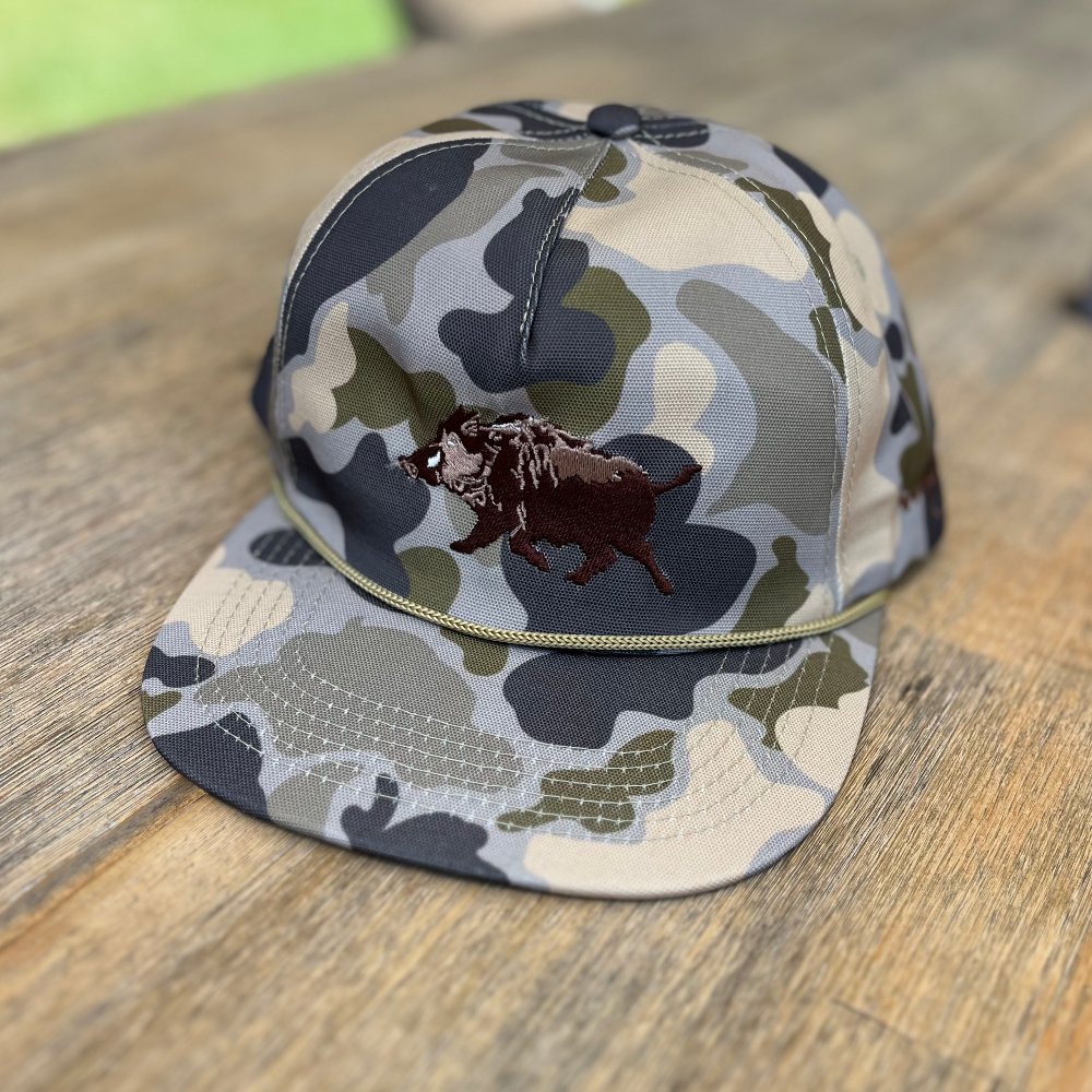 Wilding Life Camo Rope Hat - Wilding Life